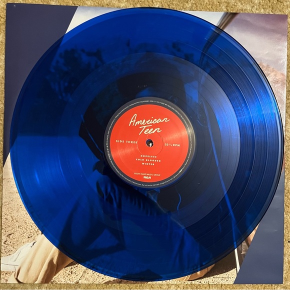 Khalid “American Teen” Blue Vinyl - Picture 5 of 8